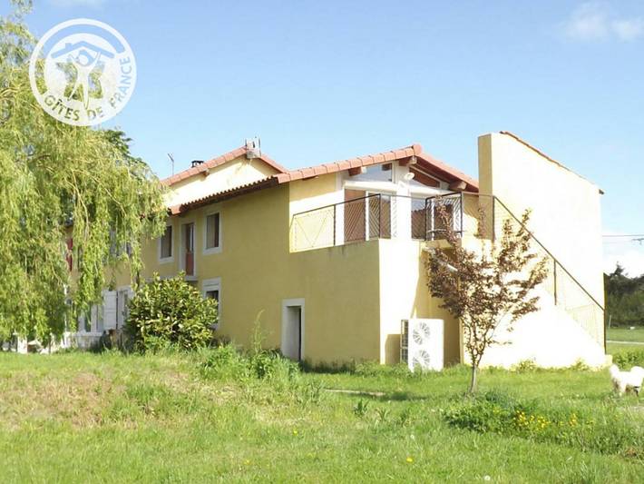 Studio pour 2 personnes, avec Terrasse et Jardin