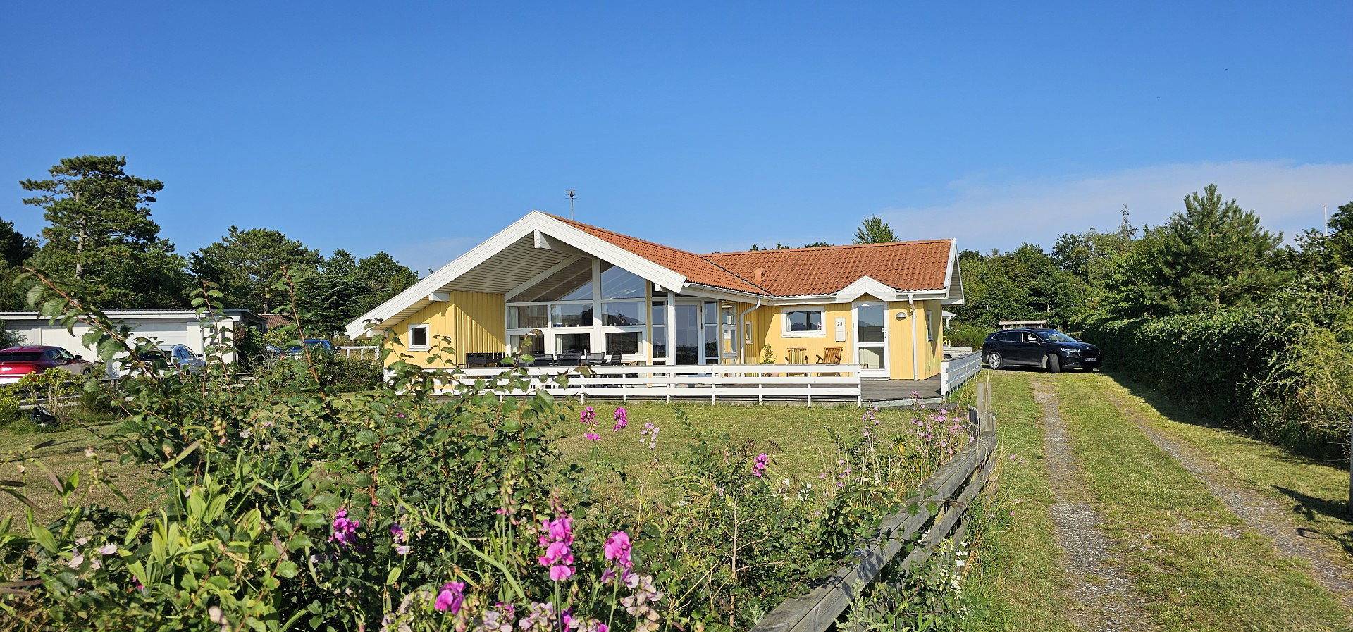 Ferienhaus – Meerblick, Strand und Natur in Begtrup, Knebel