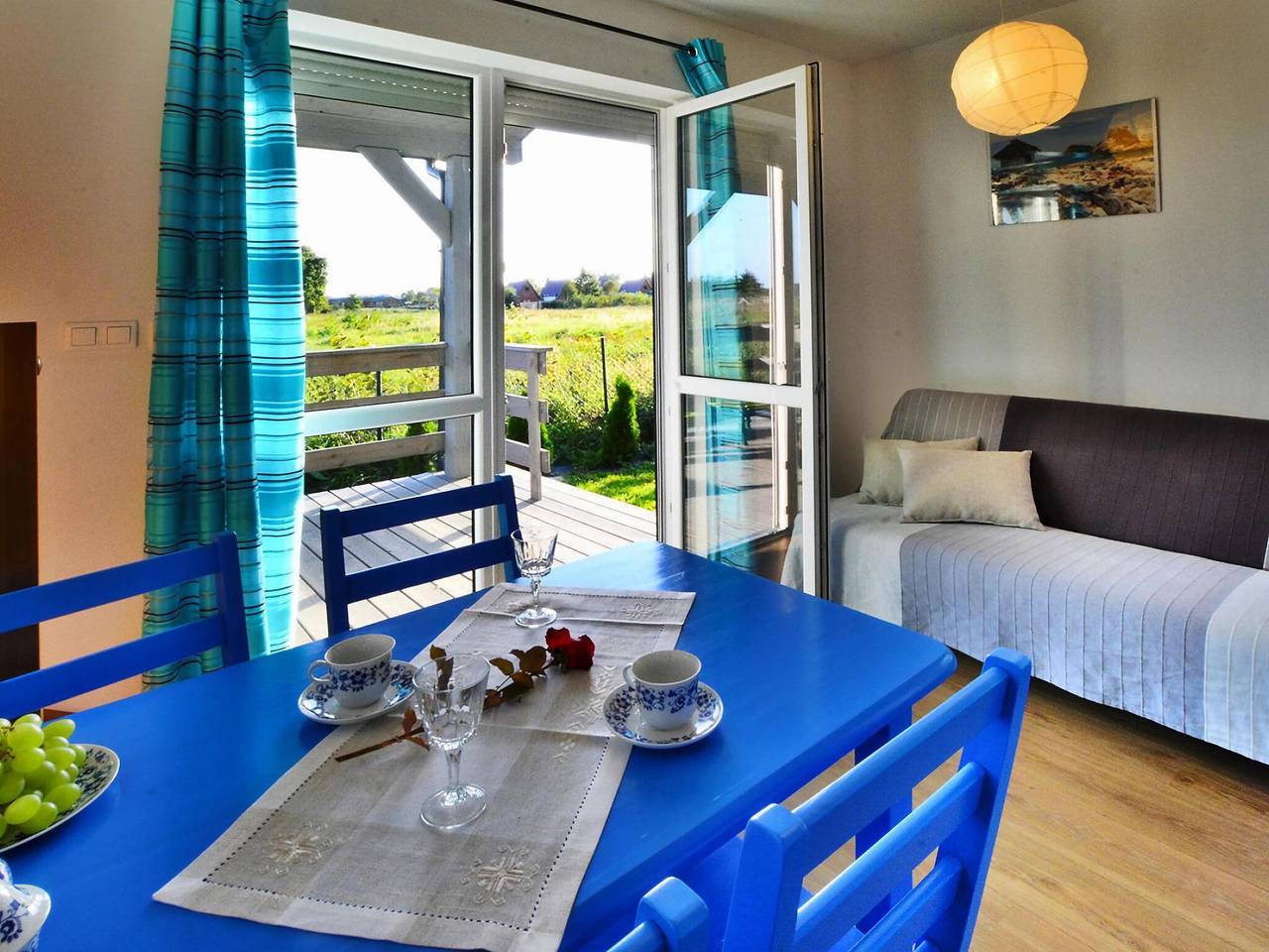 Ferienhaus in Jarosławiec beim Tropicana Park in Powiat Sławieński