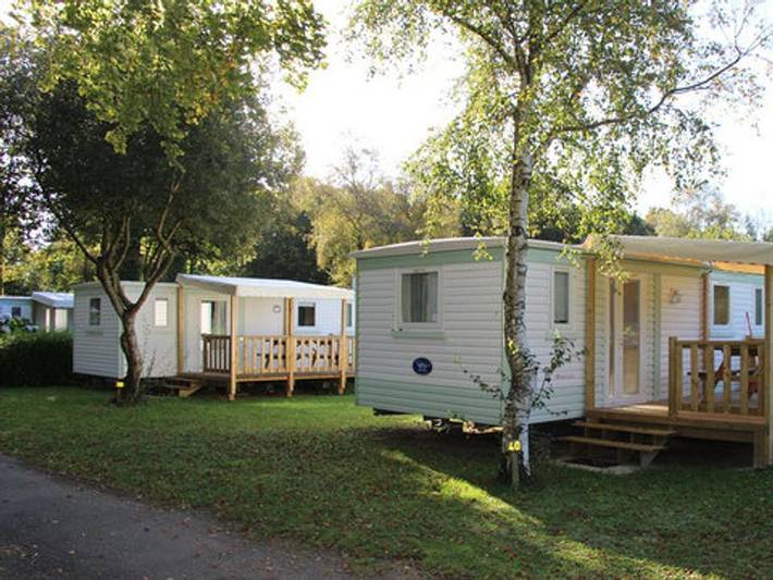 Camping Les Myrtilles - Mobilheim 4 personen - 21m² in Saint-Yvi, Quimper und Umgebung
