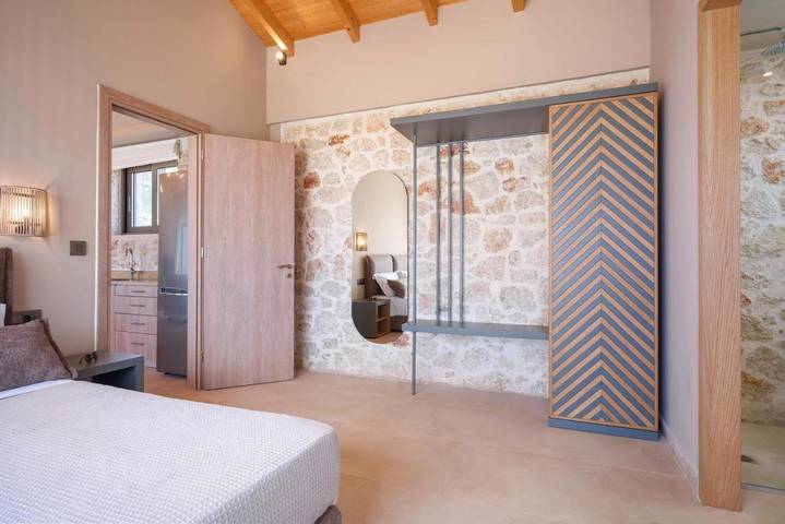 Villa pour 4 personnes, avec jardin et balcon ainsi que piscine et jacuzzi dans Skala - 4