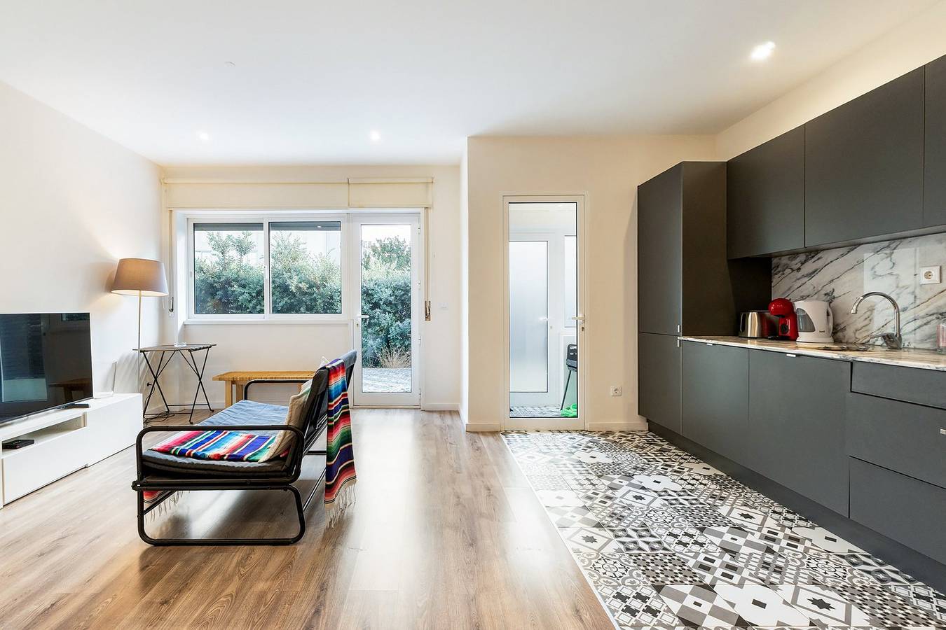 Apartamento entero, Apartamento de vacaciones para 6 personas con jardín in Oporto, Distrito de Porto