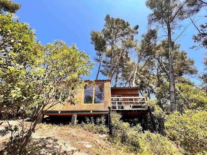 Appartement de vacances pour 4 personnes, avec Balcon ainsi que Terrasse et Vue