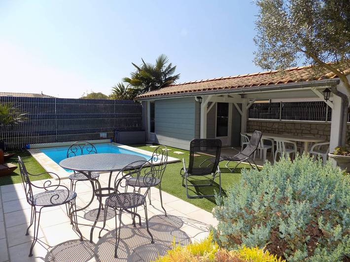 Maison de vacances pour 6 personnes, avec piscine ainsi que jardin et terrasse - 1