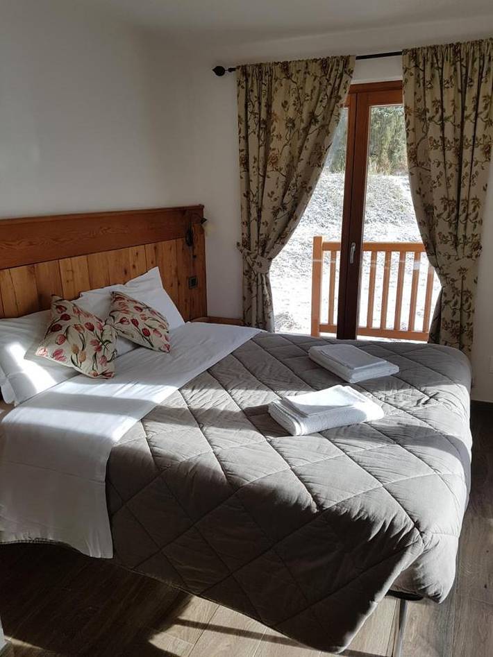 Gîte pour 2 personnes, avec Balcon ainsi que Terrasse et Jardin à Champoluc - 2