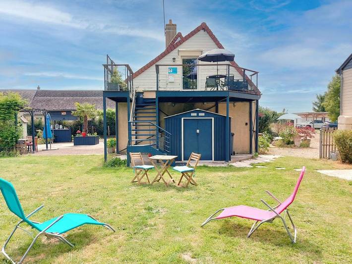 Gîte pour 4 personnes, avec jardin et vue à Brou