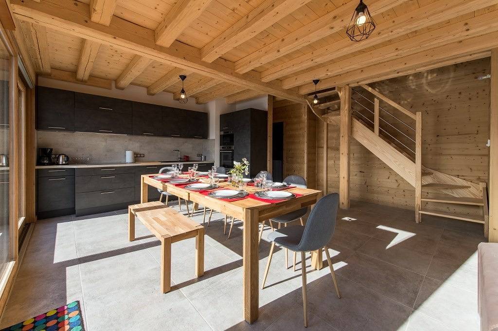 Ganze Wohnung, 5 Attic bedrooms appartment on the ski slopes - up to 12 guests in La Toussuire, Fontcouverte-la-Toussuire