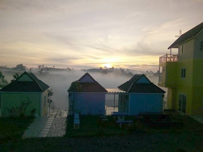 Chambre d’hôte pour 2 personnes, avec jardin et vue dans Khao Kho