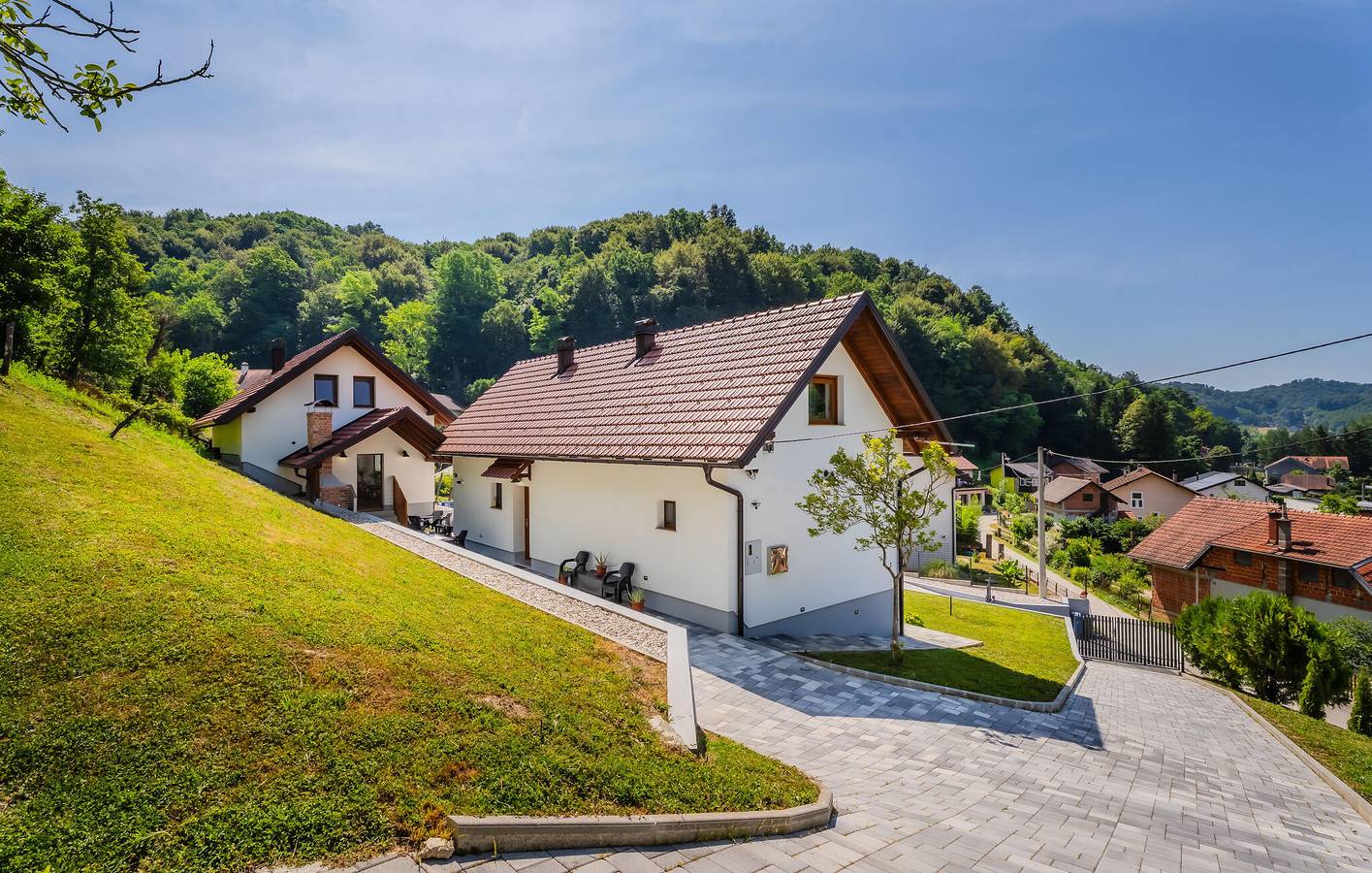 Charmante 200 m² große Wohnung mit Pool, WLAN und Parkplatz in Tuheljske Toplice, Krapina-Zagorje
