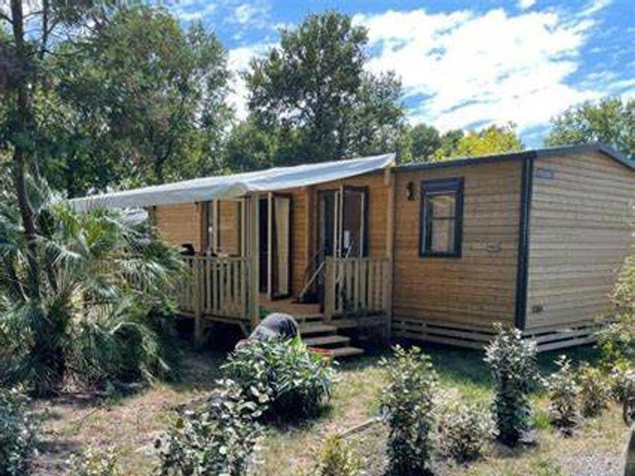 Camping Moulin de David - Mobilheim 4 personen - Mobil Home Nest 33.2 in Gaugeac, Périgord Pourpre