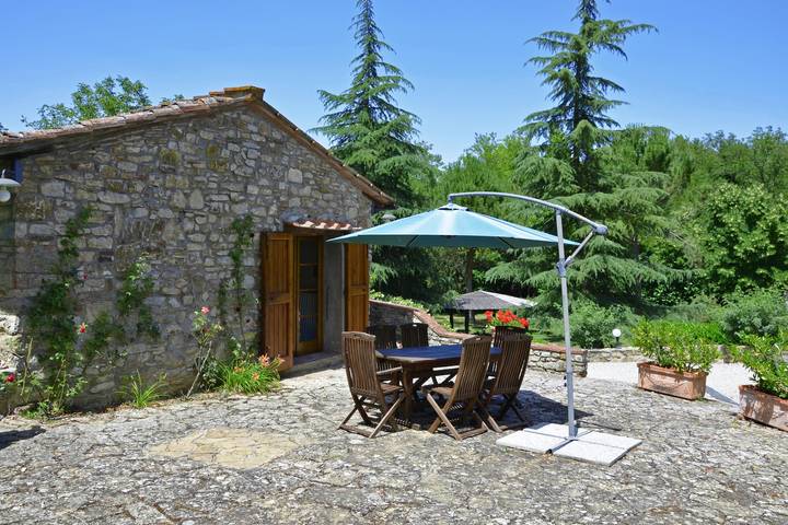 Location de vacances pour 12 personnes, avec piscine, animaux acceptés à Radda in Chianti - 4