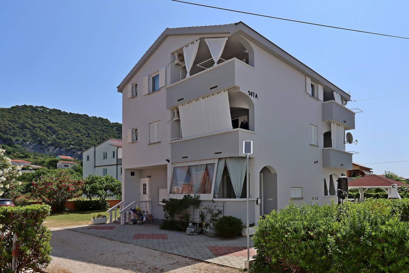 Entire apartment, One bedroom apartment with balcony and sea view Barbat, Rab A-24547-c in Barbat na Rabu, Rab