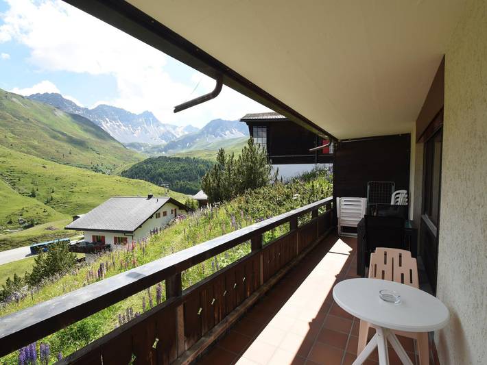 Hütte für 4 Personen, mit Balkon und Terrasse sowie Garten in Arosa - 2