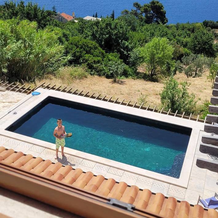 Villa pour 10 personnes, avec piscine ainsi que jardin et vue à Viganj - 4