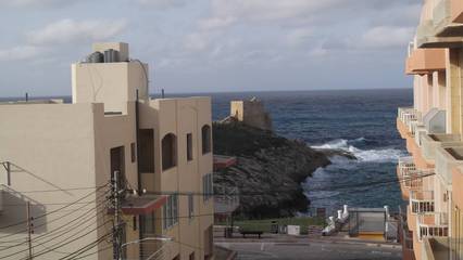 Ferienwohnung für 4 Personen, mit Terrasse und Meerblick in Gozo
