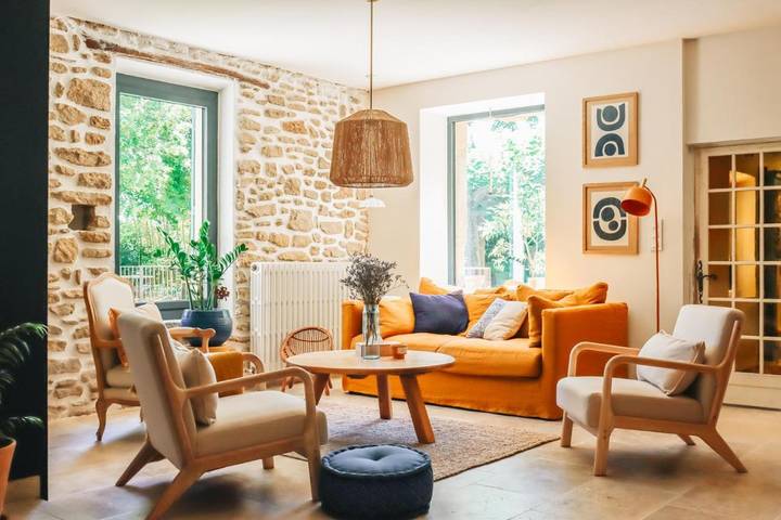 Location de vacances pour 2 personnes, avec jardin ainsi que vue et piscine à Beaumes-de-Venise - 3