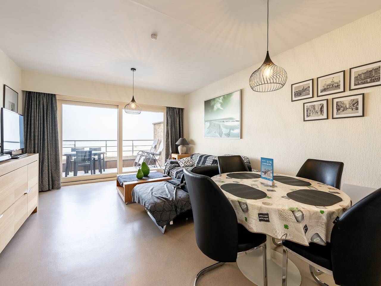 Geheel appartement, Appartement in Blankenberge met Zeezicht in Blankenberge, Belgische Kust