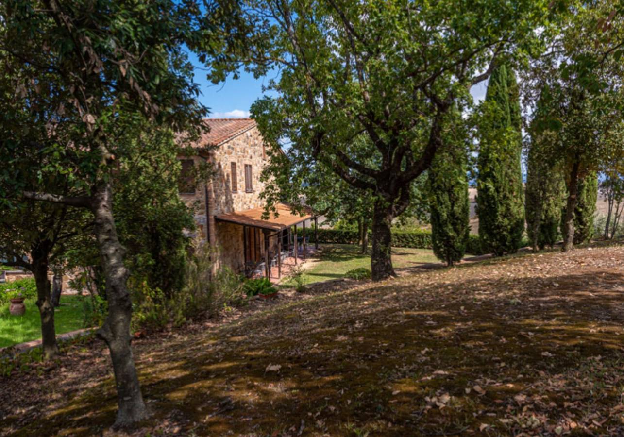 Ganze Wohnung, Apartment „Appartamento 9“ mit Gemeinschaftspool und Garten in Lajatico, Etruskische Küste