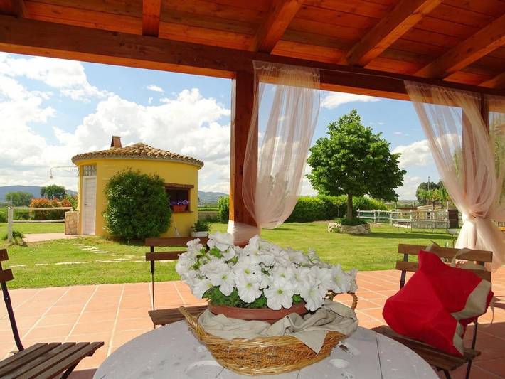 B&b per 5 persone, con Idromassaggio e Terrazza nonché Giardino a Narni