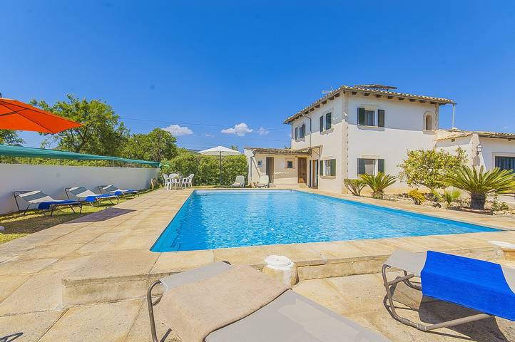 Finca für 8 Personen, mit Terrasse und Garten auf Mallorca Inselmitte - 3