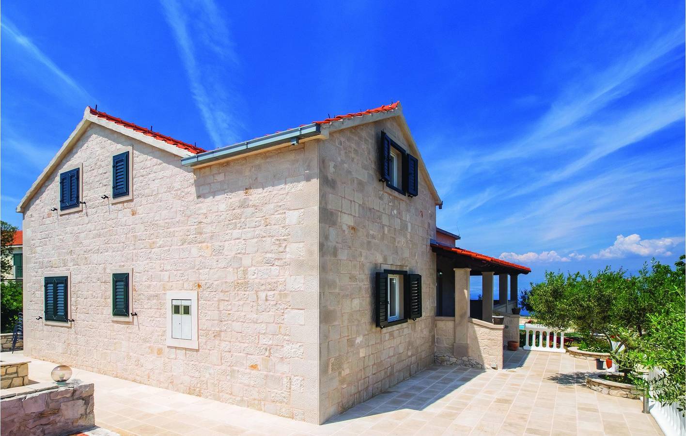 Casa de vacaciones para 10 personas con terraza in Supetar, Brac