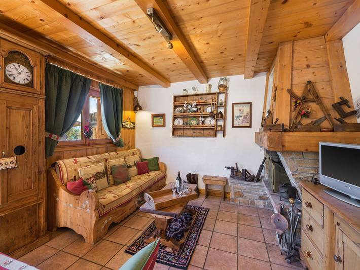 Chalet pour 8 personnes, avec balcon à Megève