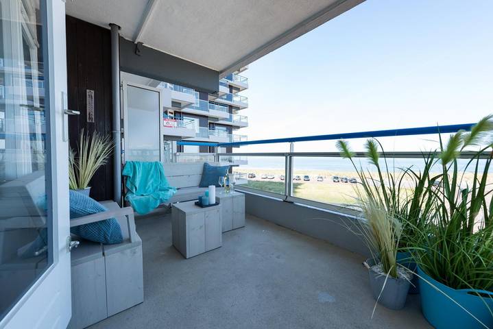 Ferienhaus mit Meerblick für 4 Personen, mit Balkon/Terrasse und Balkon in Egmond