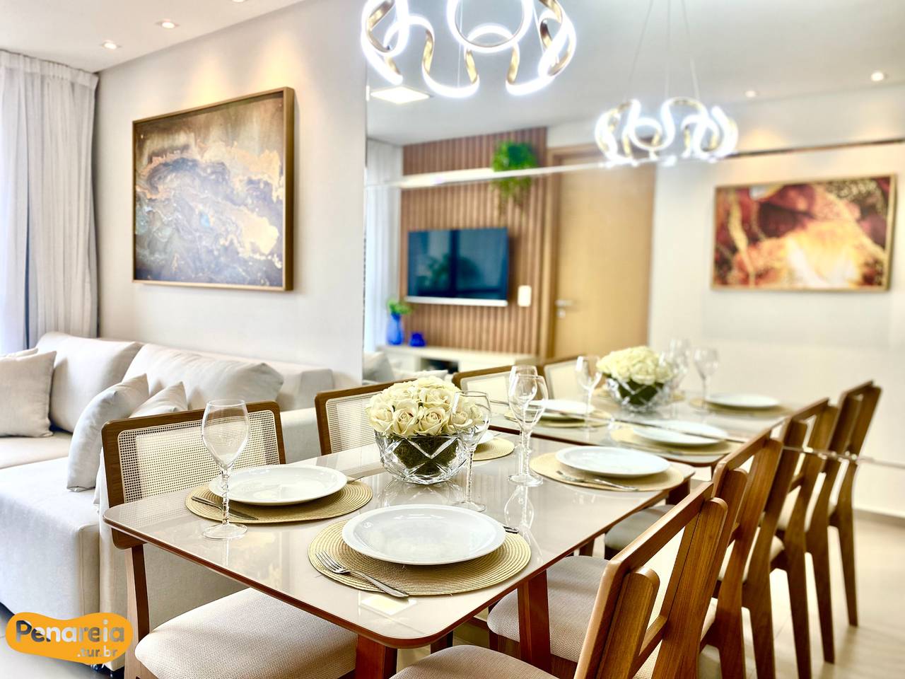 Geheel appartement, Vakantieappartement voor 4 personen met balkon in Cabo Branco, João Pessoa (gemeente)