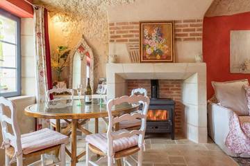 Gîte pour 4 personnes, avec jardin, animaux acceptés à Noizay
