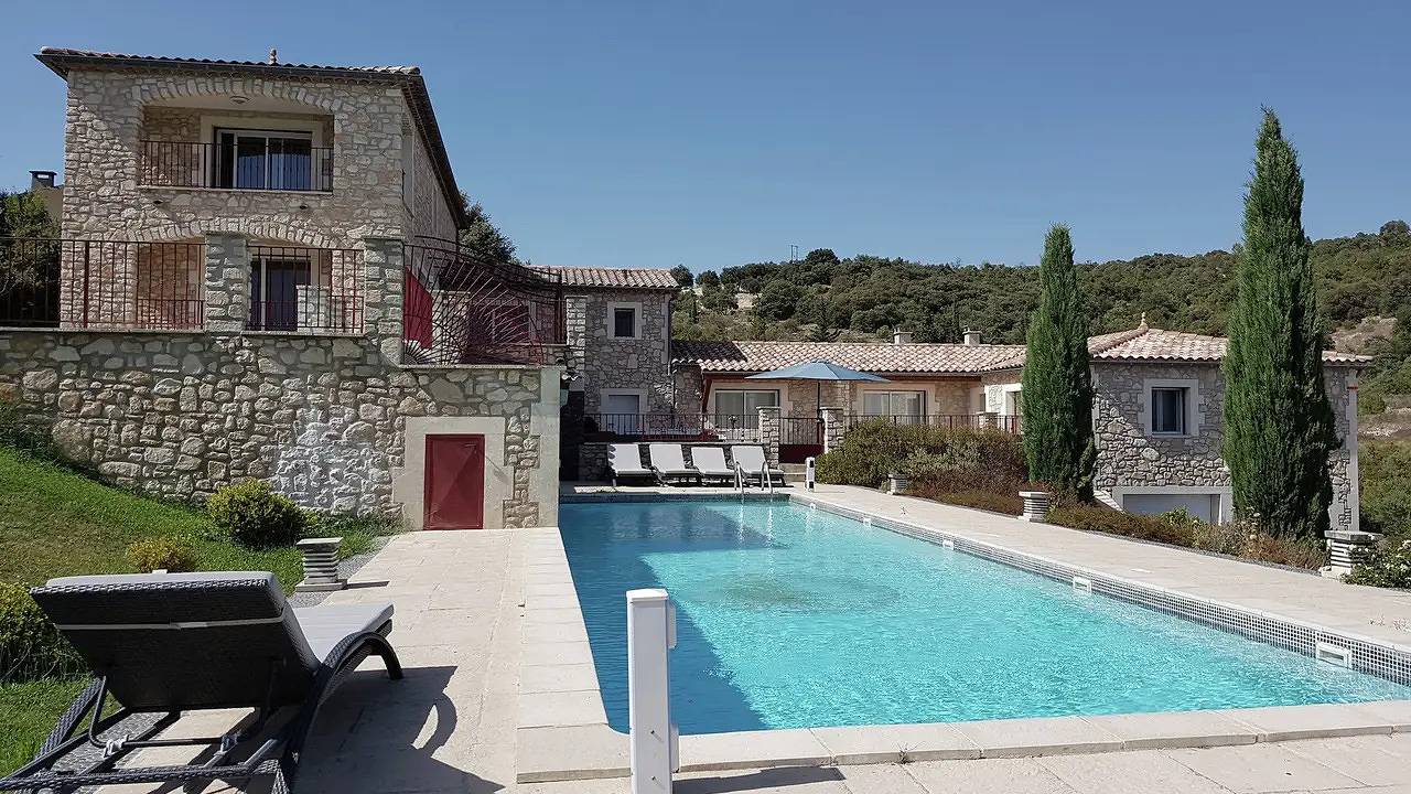Villa pour 13 personnes avec jardin in Les Mages, Parc national des Cévennes