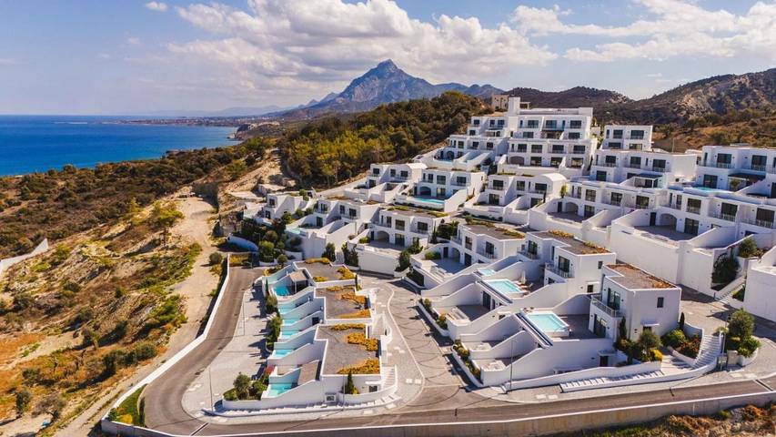 Villa for 4 people, with Balcony and Terrace as well as Pool in Northern Cyprus
