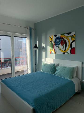 Chambre d’hôte pour 2 personnes, avec balcon et vue, animaux acceptés à Milazzo