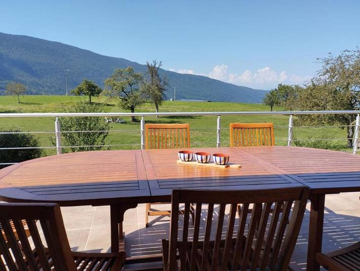 Location de vacances pour 4 personnes, avec terrasse ainsi que vue et jardin à Saint-Eustache - 2