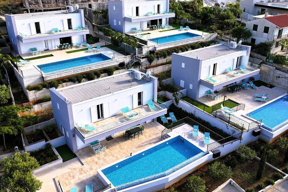 Villa Diamond – Panoramic Sea View with Private Heated Pool in Vis Town, Vis (Dalmatia)