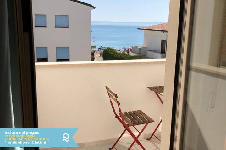 Appartamento per 4 persone, con balcone/terrazza, con animali domestici in Marcelli