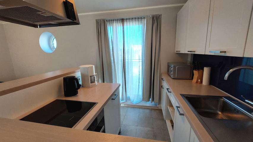 Geheel vakantieappartement, Vakantieappartement voor 4 personen met balkon in Strand Prora, Binz