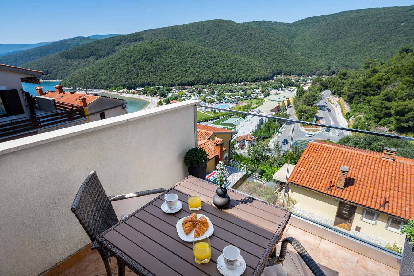 Ganze Ferienwohnung, Ferienwohnung mit Blick auf den Strand in Rabac, Labin-Rabac
