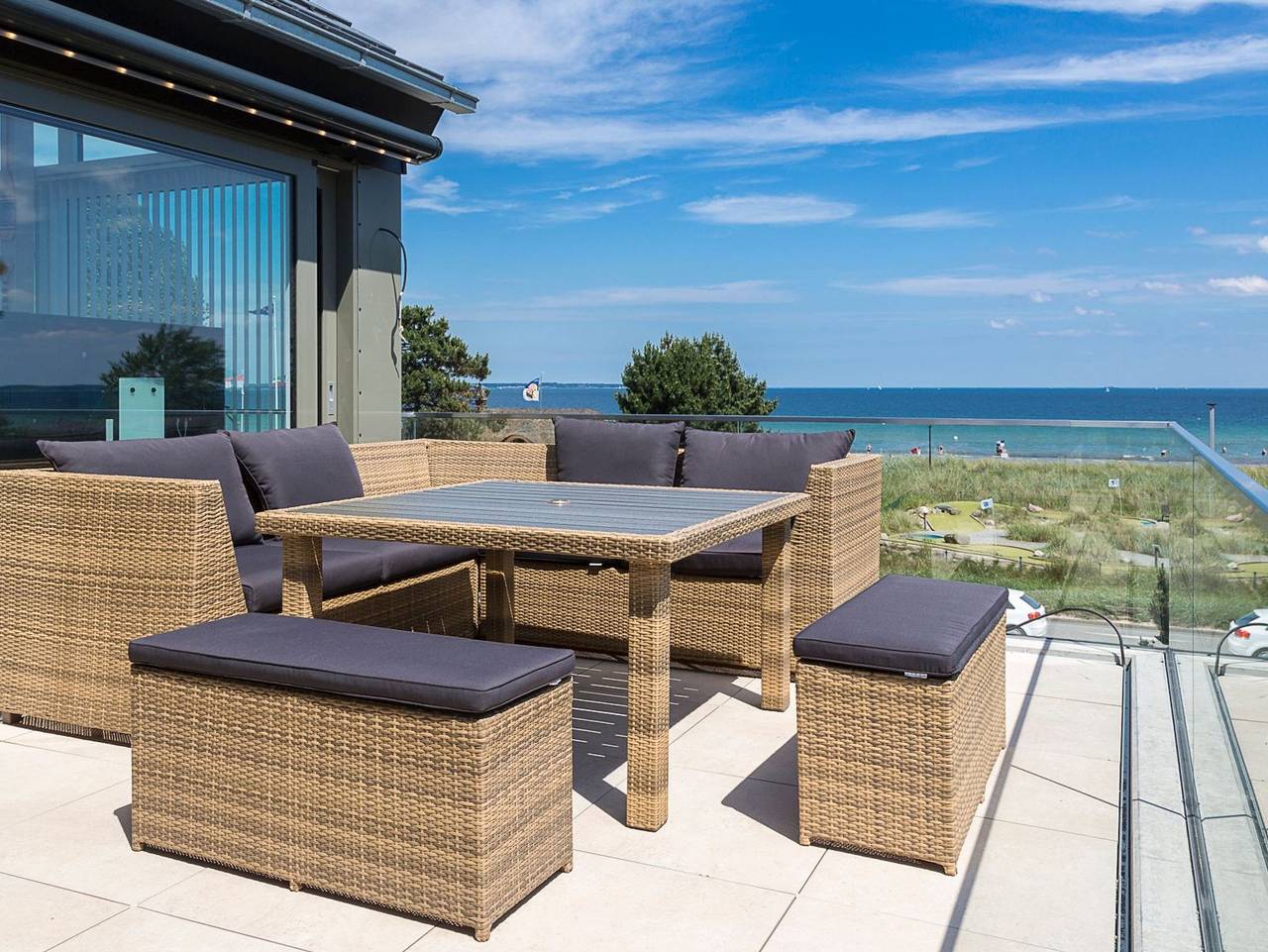 Ganze Ferienwohnung, Weitblick - Weitblick in Themenstrände Scharbeutz, Ostholstein