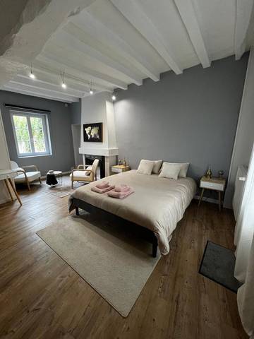 Maison d’hôte pour 3 personnes, avec terrasse et jardin, animaux acceptés à Saumur