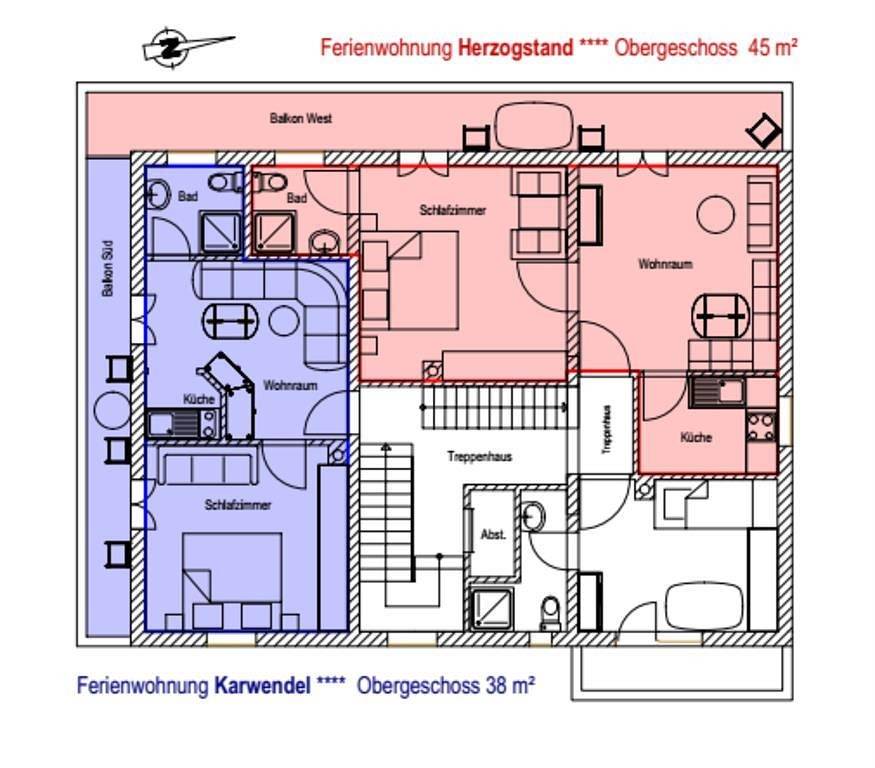 Entire holiday apartment, ***apartment/1 bedroom/shower, Wc in Krün, Bavarian Alps