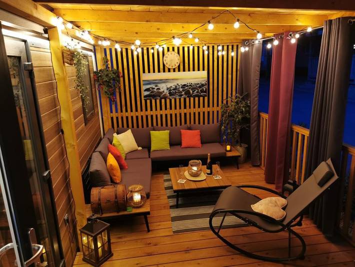 Camping für 5 Personen, mit Ausblick und Terrasse in Biograd na Moru