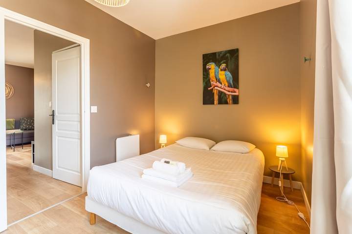 Ganze Wohnung, Ferienwohnung für 4 Personen mit Garten in Saint-Coulomb, Saint-Malo und Umgebung