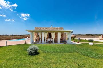 Trullo per 6 Persone in Acquarica del Capo, Puglia, Foto 3