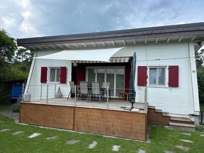 Location de vacances pour 4 personnes, avec Balcon ainsi que Terrasse et Jardin à Yvonand