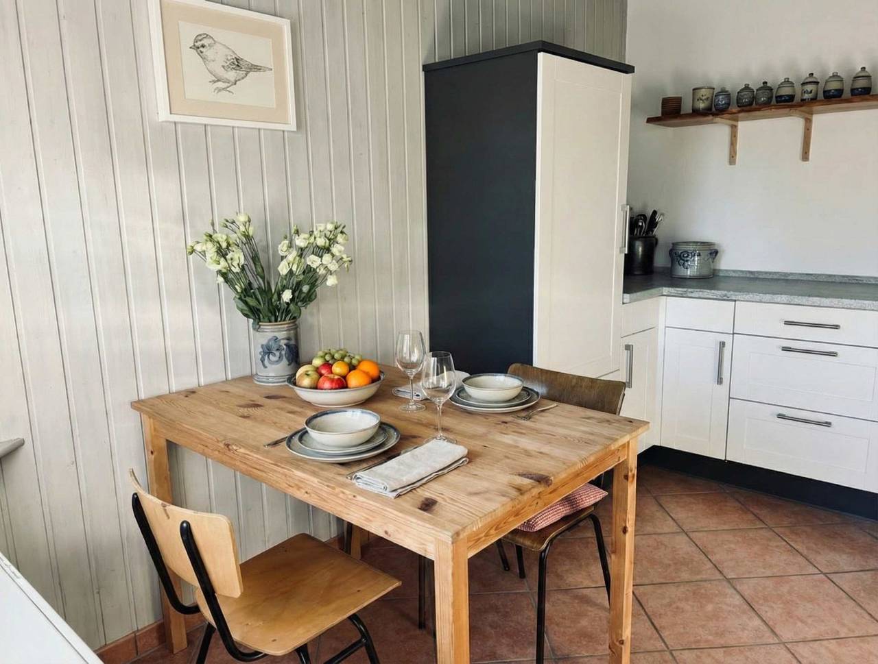 Ganze Wohnung, Ferienwohnung für 6 Personen mit Balkon/Terrasse in Canow, Wustrow (Mecklenburgische Seenplatte)