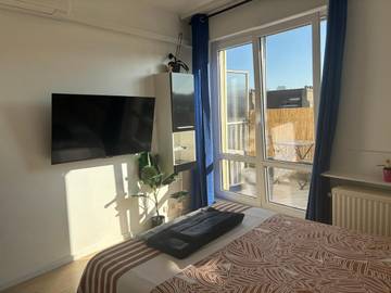 Gîte pour 2 personnes, avec terrasse à Uccle