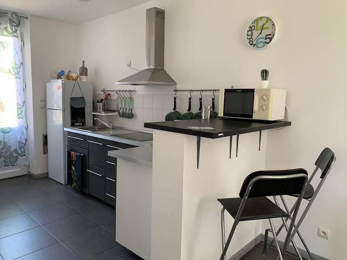 Appartement de vacances pour 4 personnes, avec terrasse et jardin