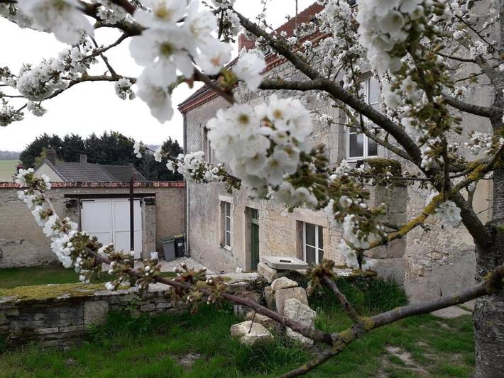 Chambre d’hôte pour 4 personnes, avec Terrasse ainsi que Jardin et Vue dans l' Aisne - 2