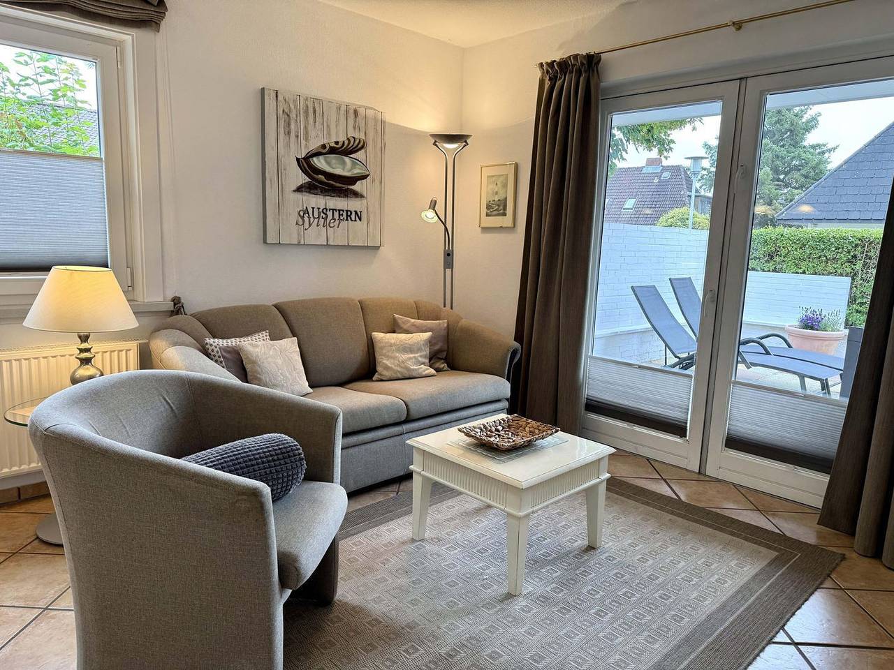 Ganze Wohnung, Schöne 2-Zimmer-Ferienwohnung mit Terrasse, ruhig und strandnah gelegen in Westerland, Sylt (Gemeinde)