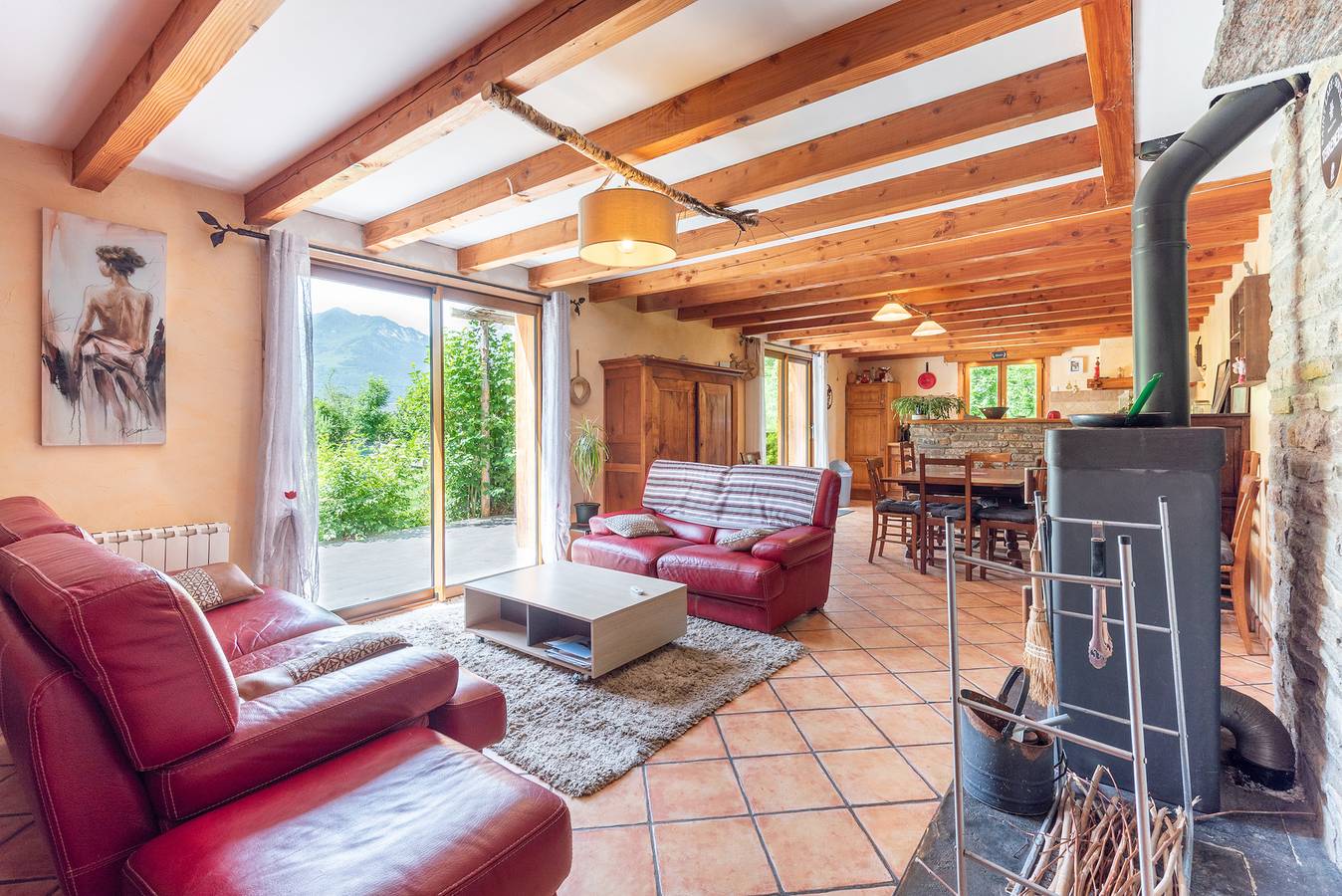 Maison de vacances 'Gite Baupeillas' avec vue sur les montagnes, terrasse privée et Wi-Fi in Bazus-Aure, Parc national des Pyrénées